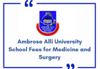 Ambrose Alli University School Fees for Medicine and Surgery