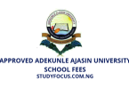 Approved Adekunle Ajasin University School Fees