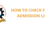How to Check FUPRE Admission List