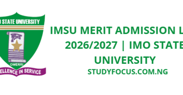 IMSU Merit Admission List