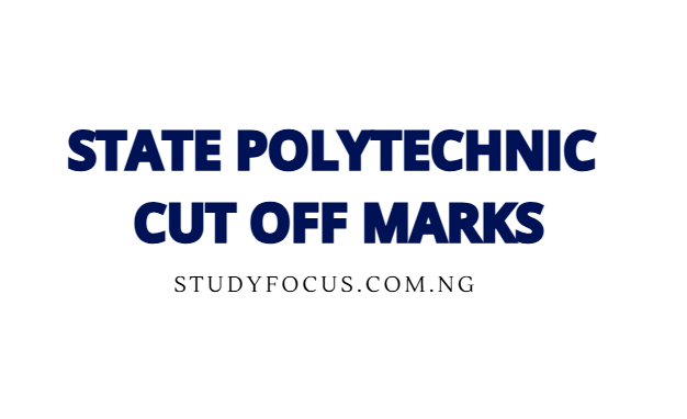 State Polytechnic Cut Off Marks