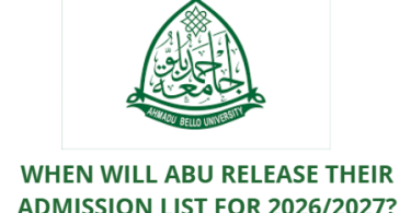 When Will ABU Release Their Admission List