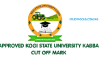 Approved Kogi State University Kabba Cut Off Mark