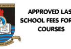 Approved LASU school fees For All Courses