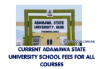 Current Adamawa State University School Fees for All Courses