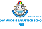 How Much Is LASUSTECH School Fees