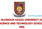 Olusegun Agagu University of Science and Technology School Fees