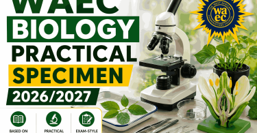 WAEC Biology Practical Specimen