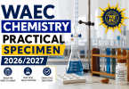 WAEC Chemistry Practical Specimen