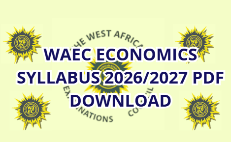 WAEC Economics Syllabus PDF Download