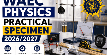 WAEC Physics Practical Specimen