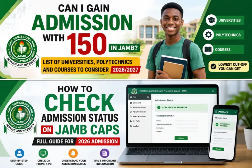 How to Check Admission Status on JAMB CAPS