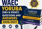 WAEC Yoruba (Obj & Essay) Questions and Answers
